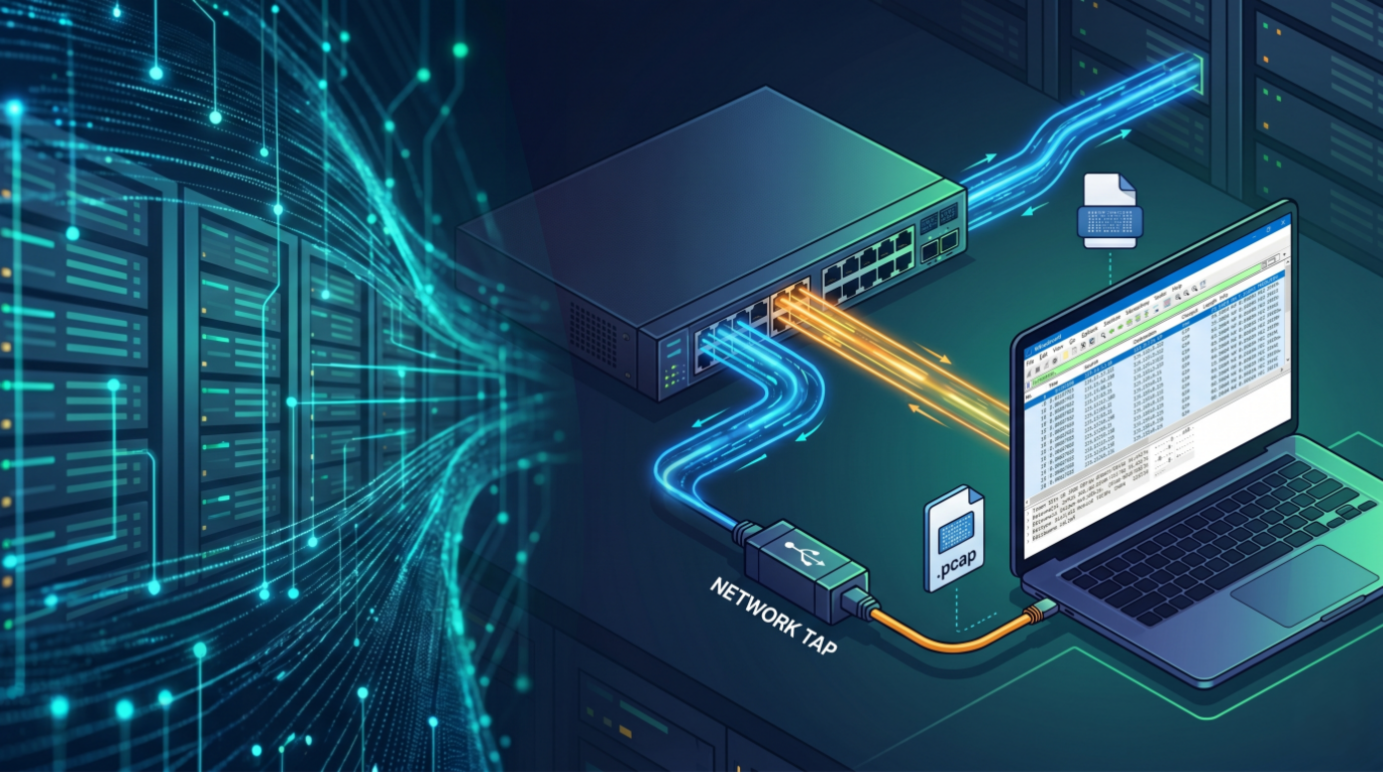 Mirror Trafik Analizi: Port Mirroring, PCAP ve Zararlı Aktivite Tespiti