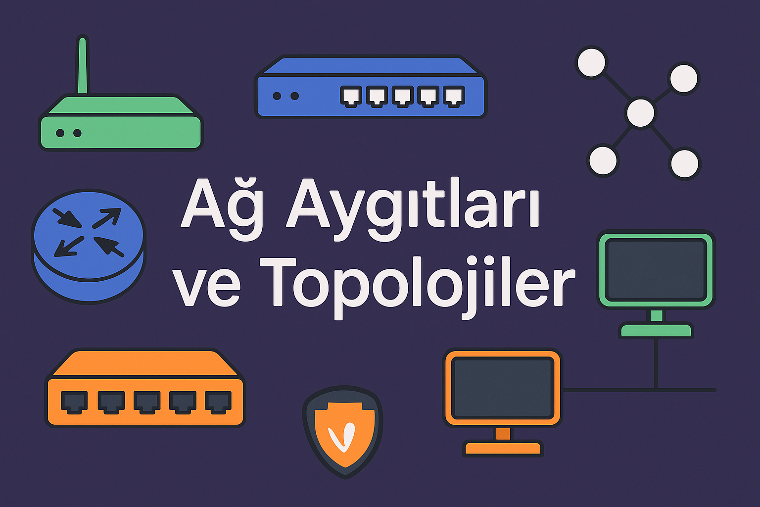 Ağ Aygtları ve Topolojiler